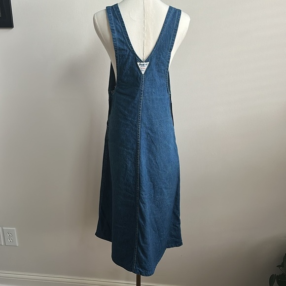 Osh Kosh Vintage Rare Women’s Embroidery Denim Overalls Farmcore Casual Dress 11 - Picture 5 of 13